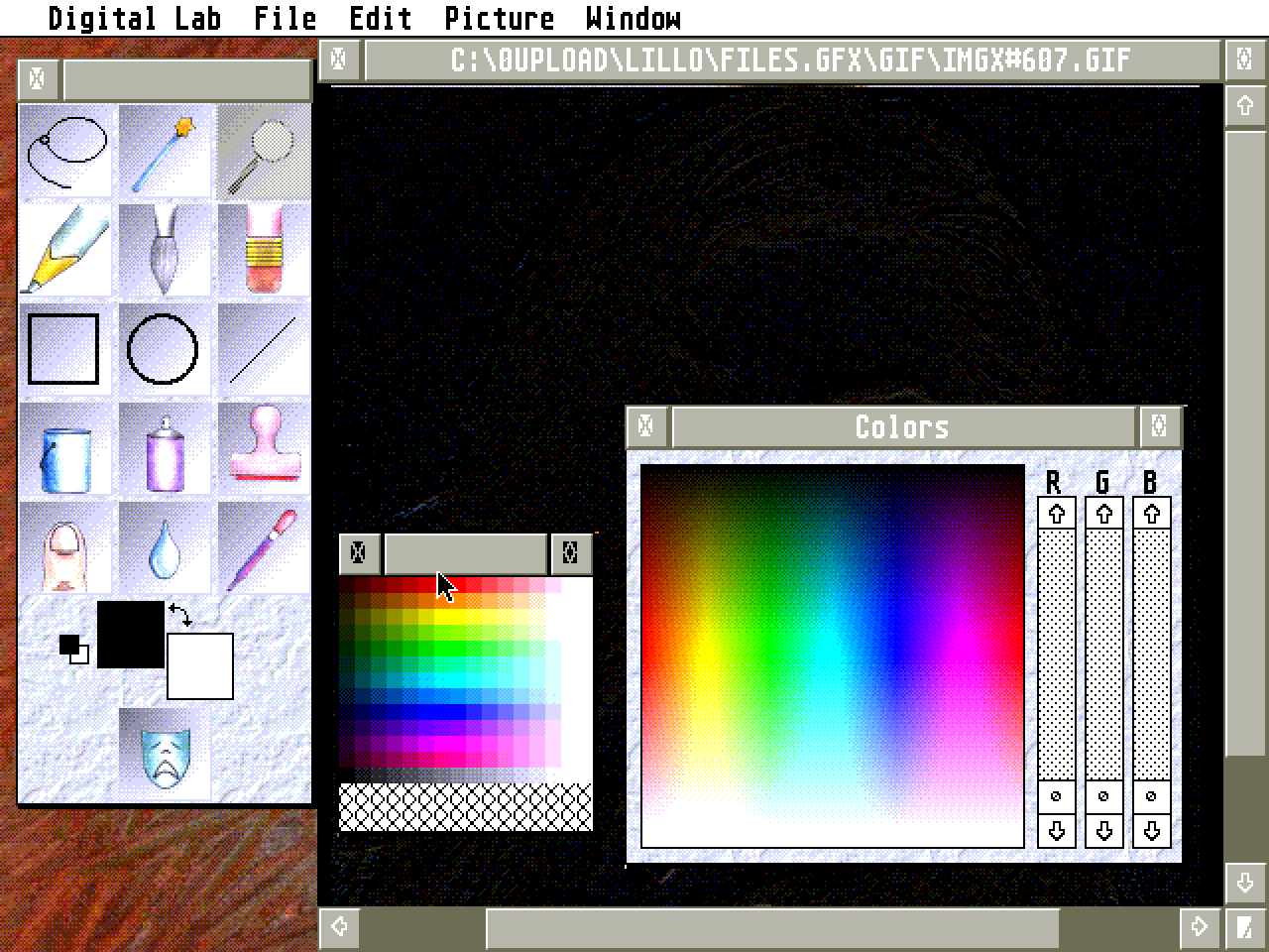 Digital Lab atari screenshot
